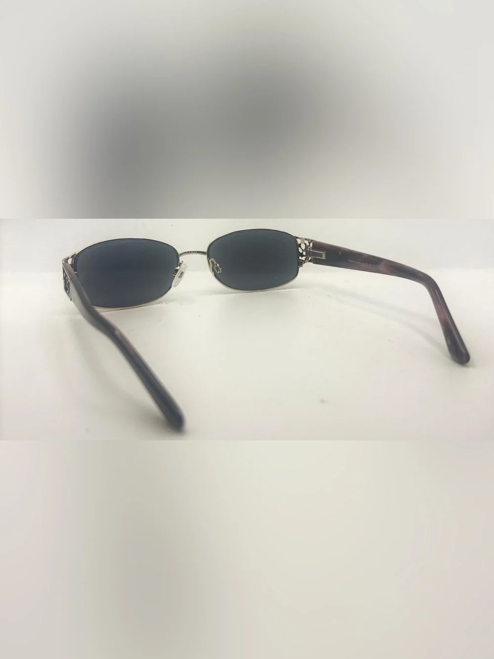 Sophia Loren M253 Pink Gold Oval Metal Sunglasses Frames Only